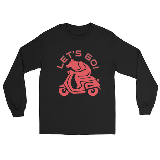 Men’s Long Sleeve Shirt (let's go print)