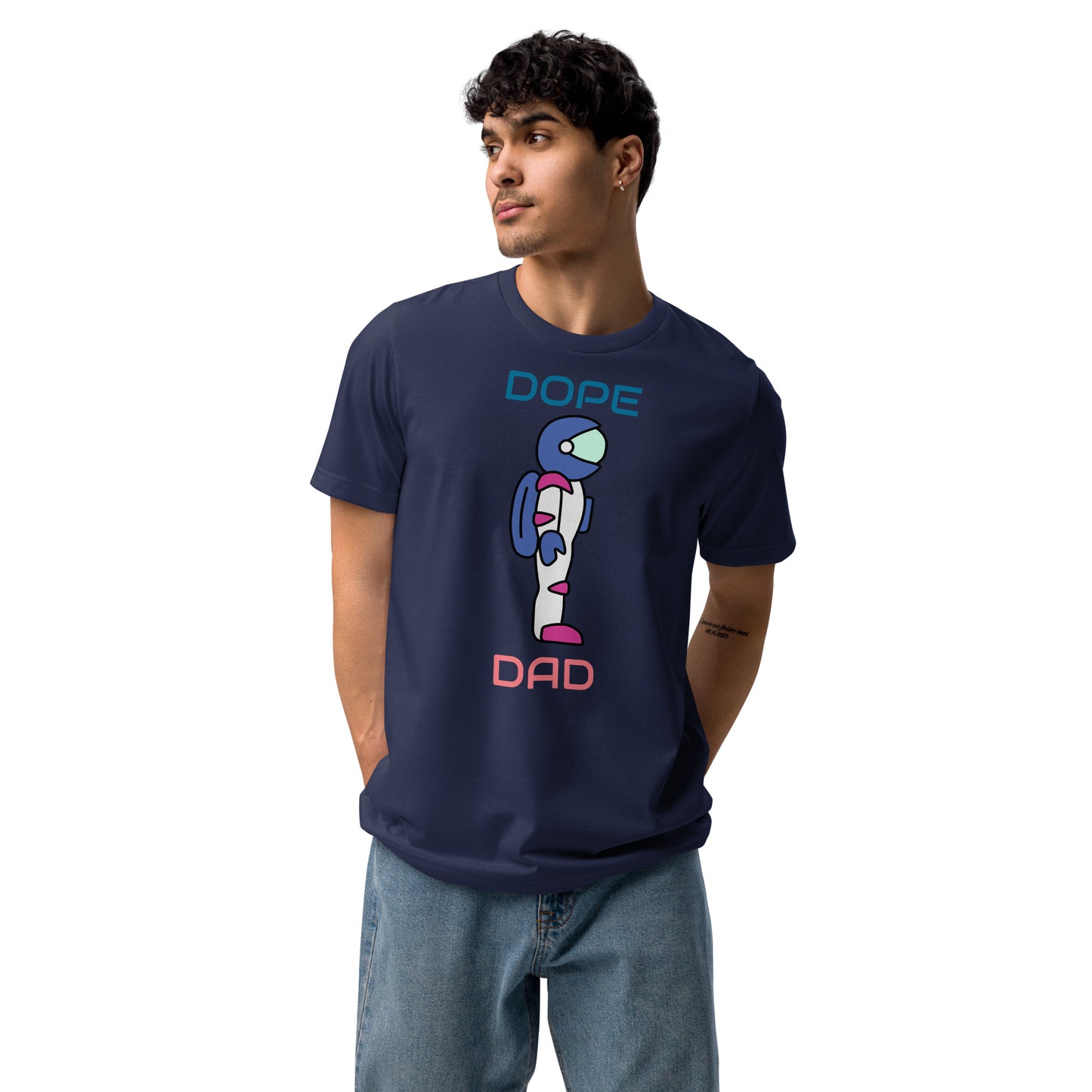 Unisex staple eco t-shirt (dope dad print)