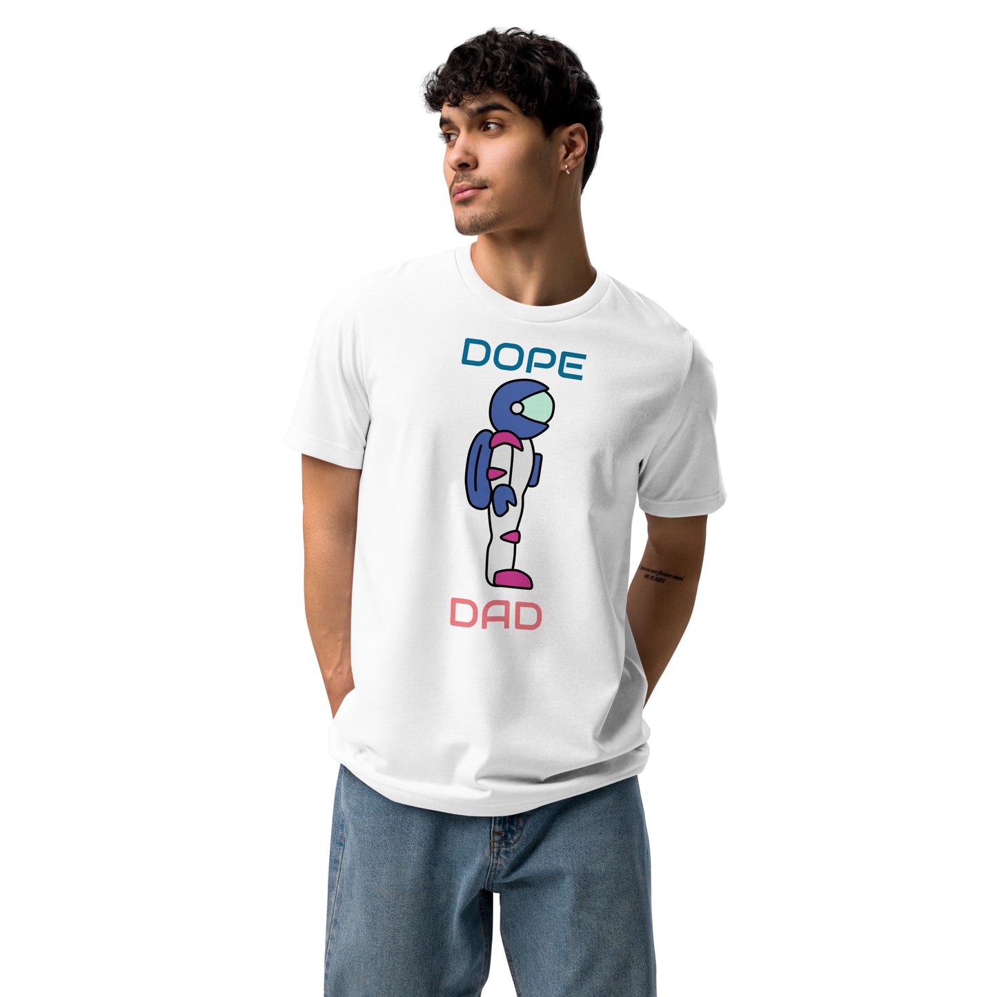 Unisex staple eco t-shirt (dope dad print)